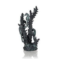 Medium biOrb® Black Seahorses on Coral Aquarium Ornaments