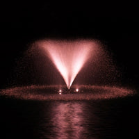 Airmax® 2 LED Color-Changing Fountain Lights illuminating Classic fountain
