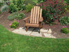 A&L Furniture Cedar Kennebunkport Adirondack Chair, Mushroom Stain