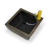 Aquascape® Aquatic Patio Pond Fountain Kit before adding water, rocks, and plants