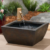 Using Aquascape® Aquatic Patio Pond Fountain Kit as a simple water feature