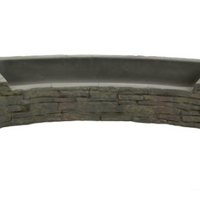 Aquascape® Front-Spill Curved Stacked Slate Topper