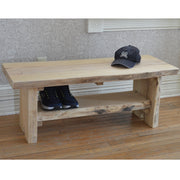A&L Furniture Blue Mountain Sunrise Thicket Coffee Table, Unfinished