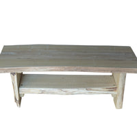 A&L Furniture Blue Mountain Sunrise Thicket Coffee Table, Unfinished