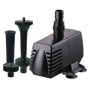 Hampton Water Gardens Utility Pump and Fountainhead 460 Kit