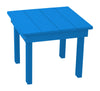 A&L Furniture Amish-Made Poly Hampton End Table, Blue