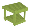 A&L Furniture Poly New Hope Side Table, Tropical Lime