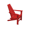 A&L Furniture Amish-Made Poly New Hope Chair, Bright Red