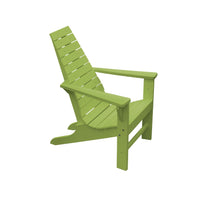 A&L Furniture Amish-Made Poly New Hope Chair, Tropical Lime