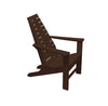 A&L Furniture Amish-Made Poly New Hope Chair, Tudor Brown