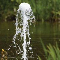 Foaming jet spray pattern on Aquascape® AquaJet™ Submersible Fountain, Waterfall and Filter Pumps