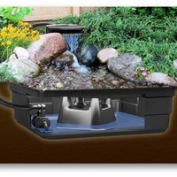 Example installation of Aquascape® AquaSurge® Pump with Low Suction Intake Attachment