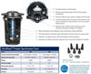 Features of the Aquascape® UltraKlean™ Biological Pressurized Filters