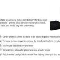 Features of Aquascape® BioBalls™ Biological Filter Media