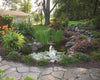 Beautiful backyard pond created with Aquascape® DIY Backyard Pond Kits