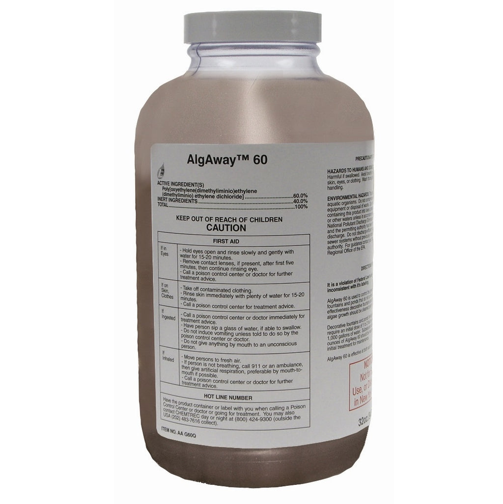 Microbe-Lift® AlgAway 60 Professional Grade Algaecide, Quart Bottle