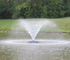 Anjon Manufacturing Monsoon Floating Fountains with 6 Interchangeable Nozzles during the daytime