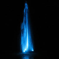 Blue light from Anjon Floating Fountain LED Light Kits