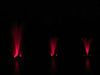 Red light from Anjon Floating Fountain LED Light Kits