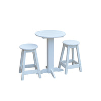 A&L Furniture Co. Amish-Made Poly Bistro Sets