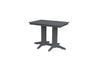 A&L Furniture Amish-Made Counter-Height Rectangular Poly Dining Tables