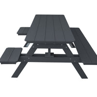 A&L Furniture Co. ADA Compliant 6' Poly Picnic Table