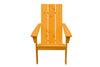 A&L Furniture Cedar Wood Modern Adirondack Chair, Natural Stain