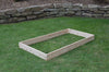 A&L Furniture Co. Amish-Made Cedar Single Layer Raised Garden Bed, Unfinished