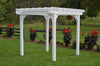 A&L Furniture Co. Amish-Made Bradford Pergola with Swing Hangers