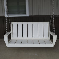 A&L Furniture Co. Amish-Made Poly Wingate Porch Swing