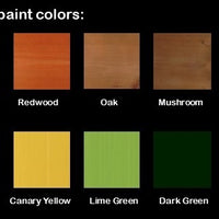 Color options for A&L Furniture Co. Amish-Made Pine Marlboro Garden Benches