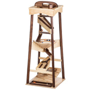 Amish Handmade Marble Roller Tower Toy