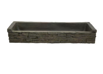 Aquascape® Front-Spill Straight Stacked Slate Topper