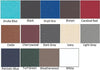 Color options for Amish-Made Wooden Mailboxes