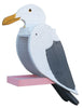 Beaver Dam Woodworks Amish-Made Deluxe Seagull-Shaped Bird Feeder