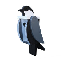 Beaver Dam Woodworks Amish-Made Deluxe Chickadee-Shaped Birdhouse