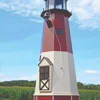 Giant Hybrid Replica Barnegat Lighthouse Storage Shed