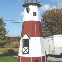 Giant Hybrid Replica Montauk Lighthouse Storage Shed