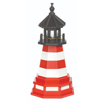 Octagonal Amish-Made Hybrid (Wood/Poly) Assateague, VA Replica Lighthouses