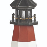 2' Octagonal Amish-Made Hybrid Barnegat, NJ Replica Lighthouse
