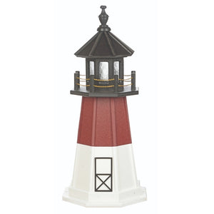 3' Octagonal Amish-Made Poly Barnegat, NJ Replica Lighthouse