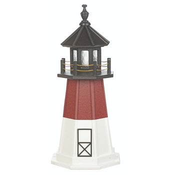 Octagonal Amish-Made Poly Barnegat, NJ Replica Lighthouses