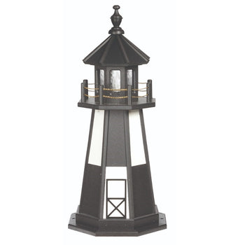 Octagonal Amish-Made Poly Cape Henry, VA Replica Lighthouses