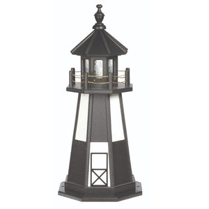 3' Octagonal Amish-Made Hybrid Cape Henry, VA Replica Lighthouse