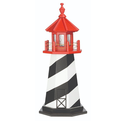 3' Octagonal Amish-Made Hybrid St. Augustine, FL Replica Lighthouse