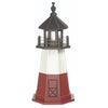 3' Octagonal Amish-Made Wooden Vermillion, OH Replica Lighthouse