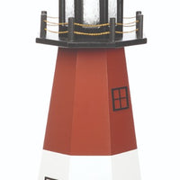 4' Octagonal Amish-Made Poly Barnegat, NJ Replica Lighthouse