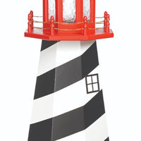 4' Octagonal Amish-Made Hybrid St. Augustine, FL Replica Lighthouse