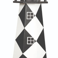 5' Octagonal Amish-Made Hybrid Cape Lookout, NC Replica Lighthouse