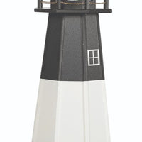 5' Octagonal Amish-Made Wooden Tybee Island, GA Replica Lighthouse